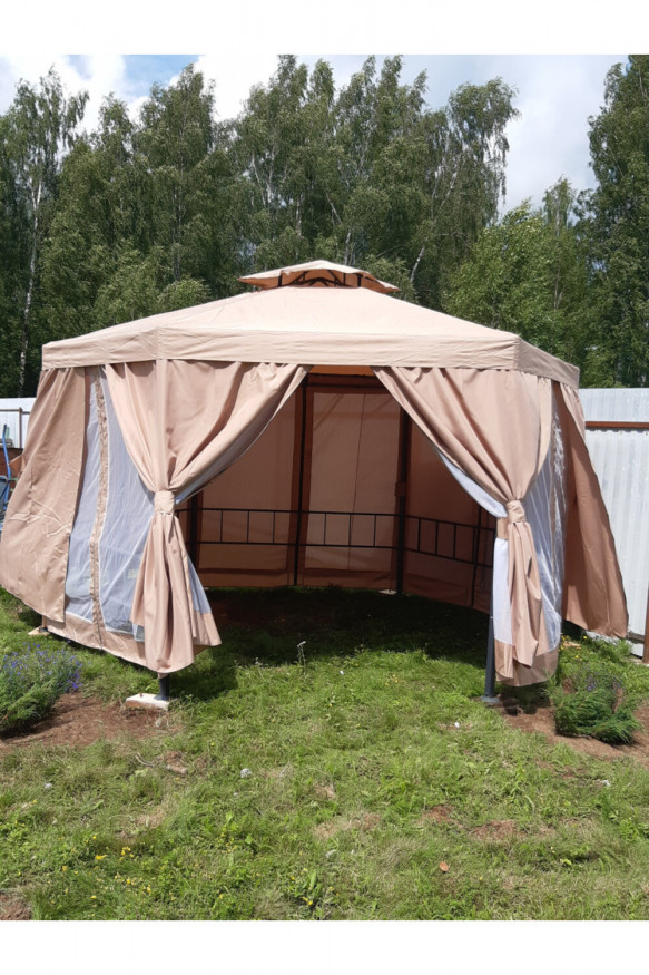 Тент садовый с металлическим каркасом, Green Glade