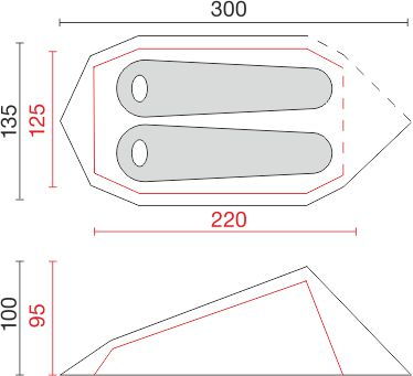 Палатка MINIMA 2 SL, CAMP