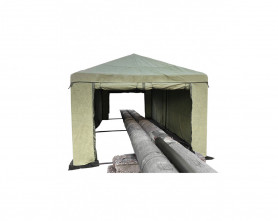 Палатка сварщика 3х6 м брезент