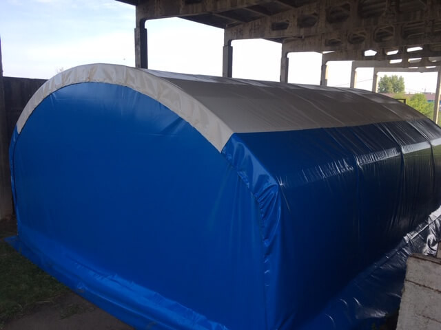 Палатка для ремонта техники АНГАРа - 150 (площадь 150 кв.м.)