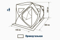 Палатка зимняя Higashi Double Comfort Pro DC (трехслойная)