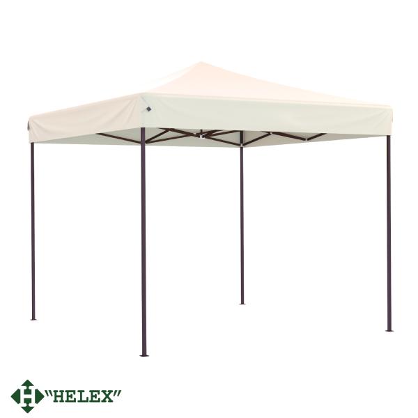 Тент-шатер Helex 23101, (раскладывается гармошкой) 3х3м полиэстер, бежевый