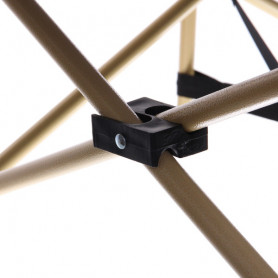 Раскладушка кемпинговая складная 188*66*45 см, серая