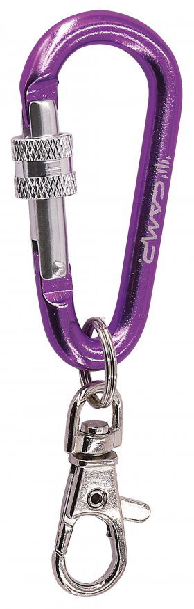 Карабин вспомогательный 70 mm &amp;quot;D&amp;quot; shape with screw